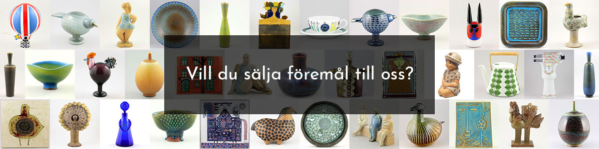 Sälja keramik och glas Stockholm